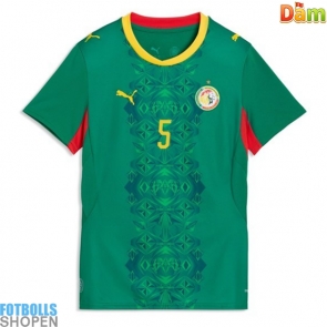 Billiga Senegal Idrissa Gueye #5 Bortatröja Dam VM 2026 Kortärmad